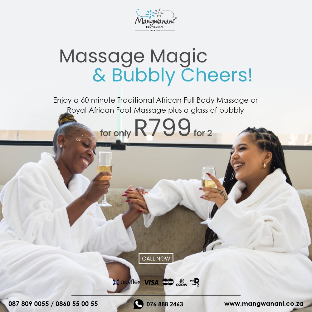Massage Magic & Bubbly Cheers!