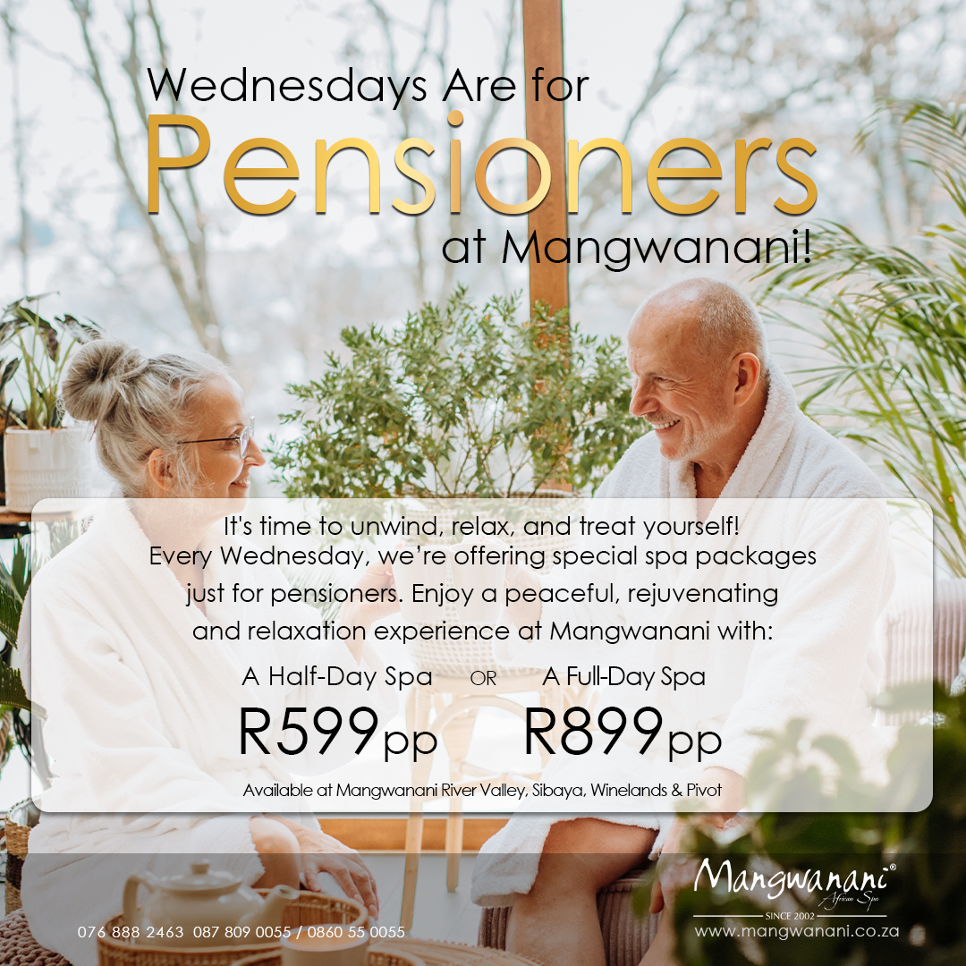 Wednesdays Are for Pensioners at Mangwanani!