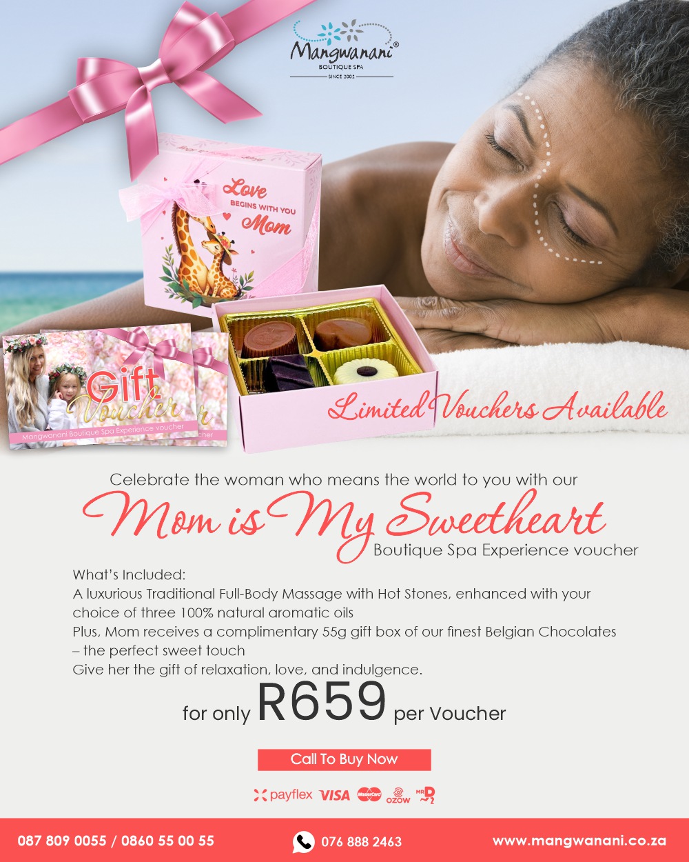 Mom is My Sweetheart Gift Voucher