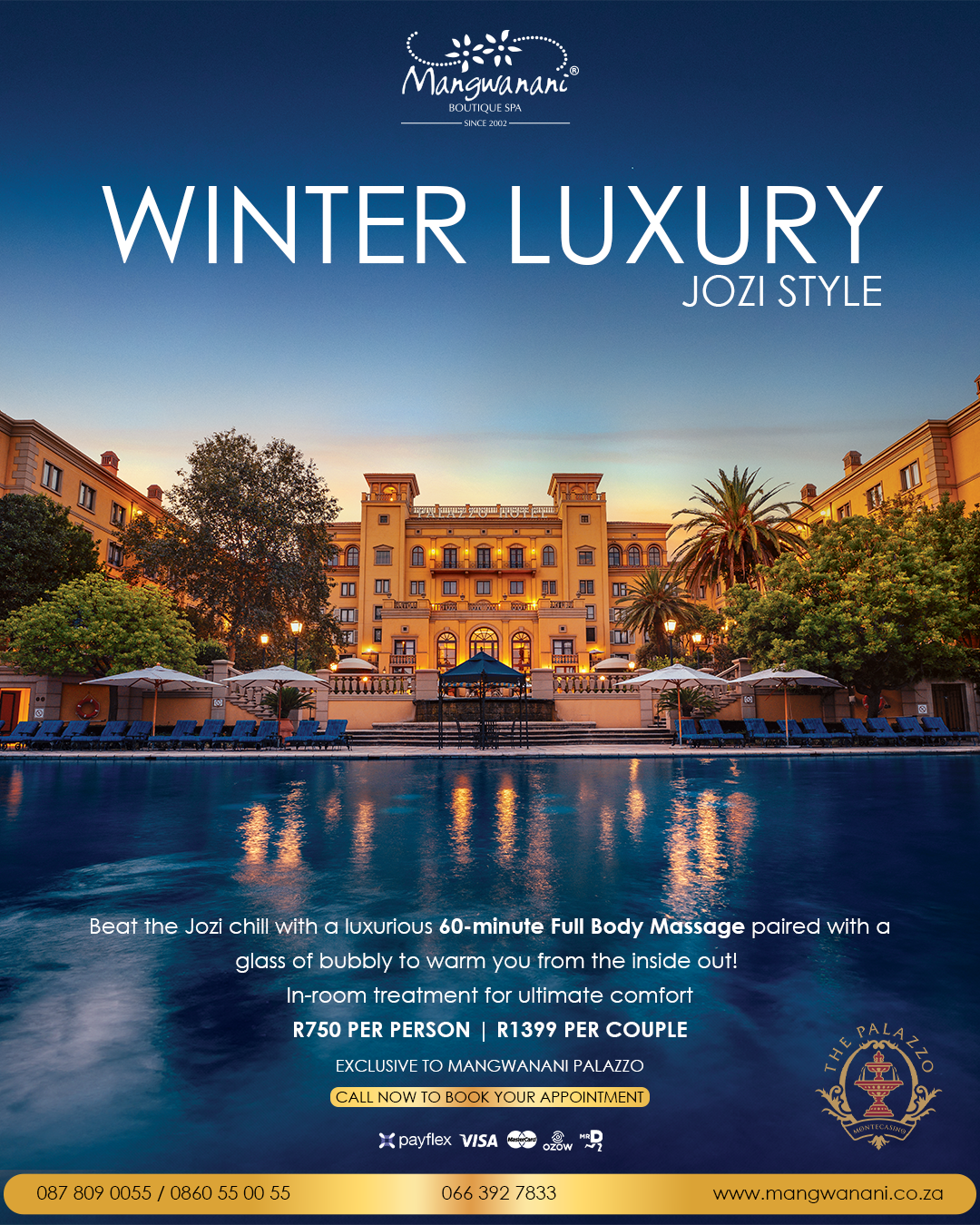 Winter Luxury, Jozi Style!