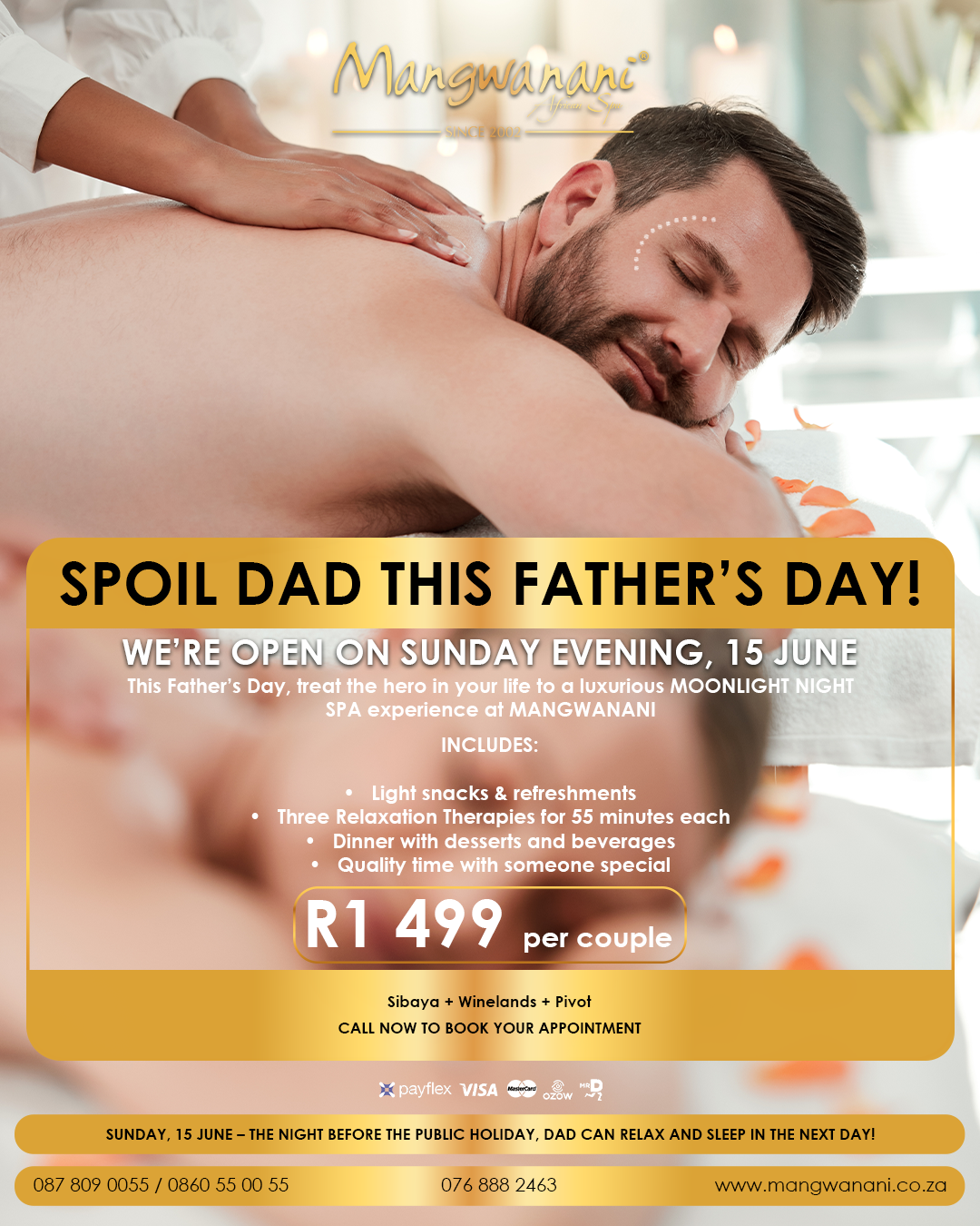 Spoil Dad This Father’s Day!