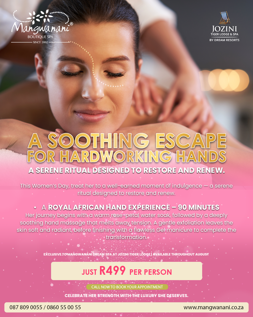Jozini - A Soothing Escape for Hardworking Hands 