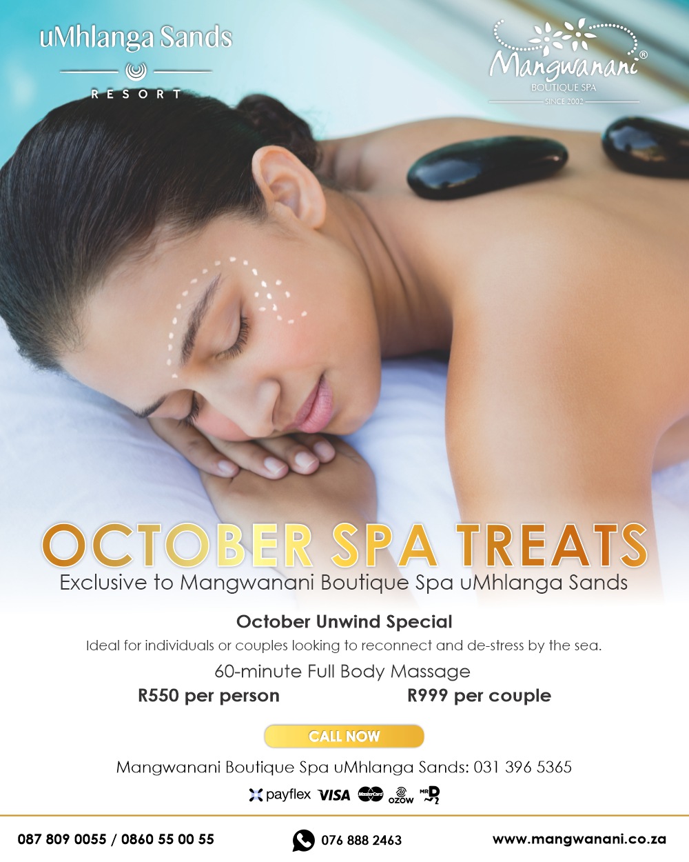 uMhlanga Sands: October Spa Treats