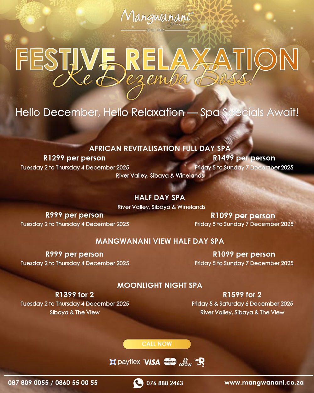 FESTIVE RELAXATION