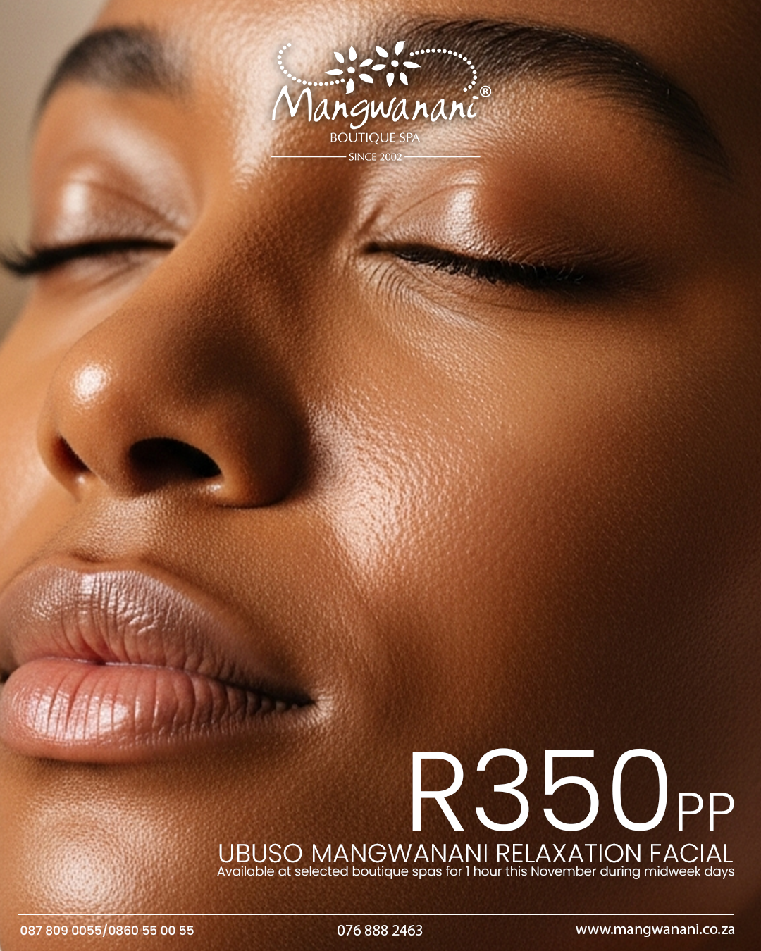Ubuso Mangwanani Relaxation Facial