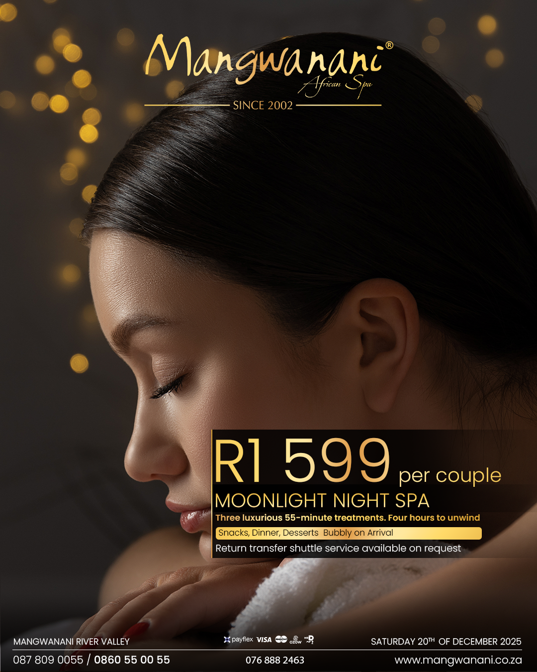 Moonlight magic awaits.