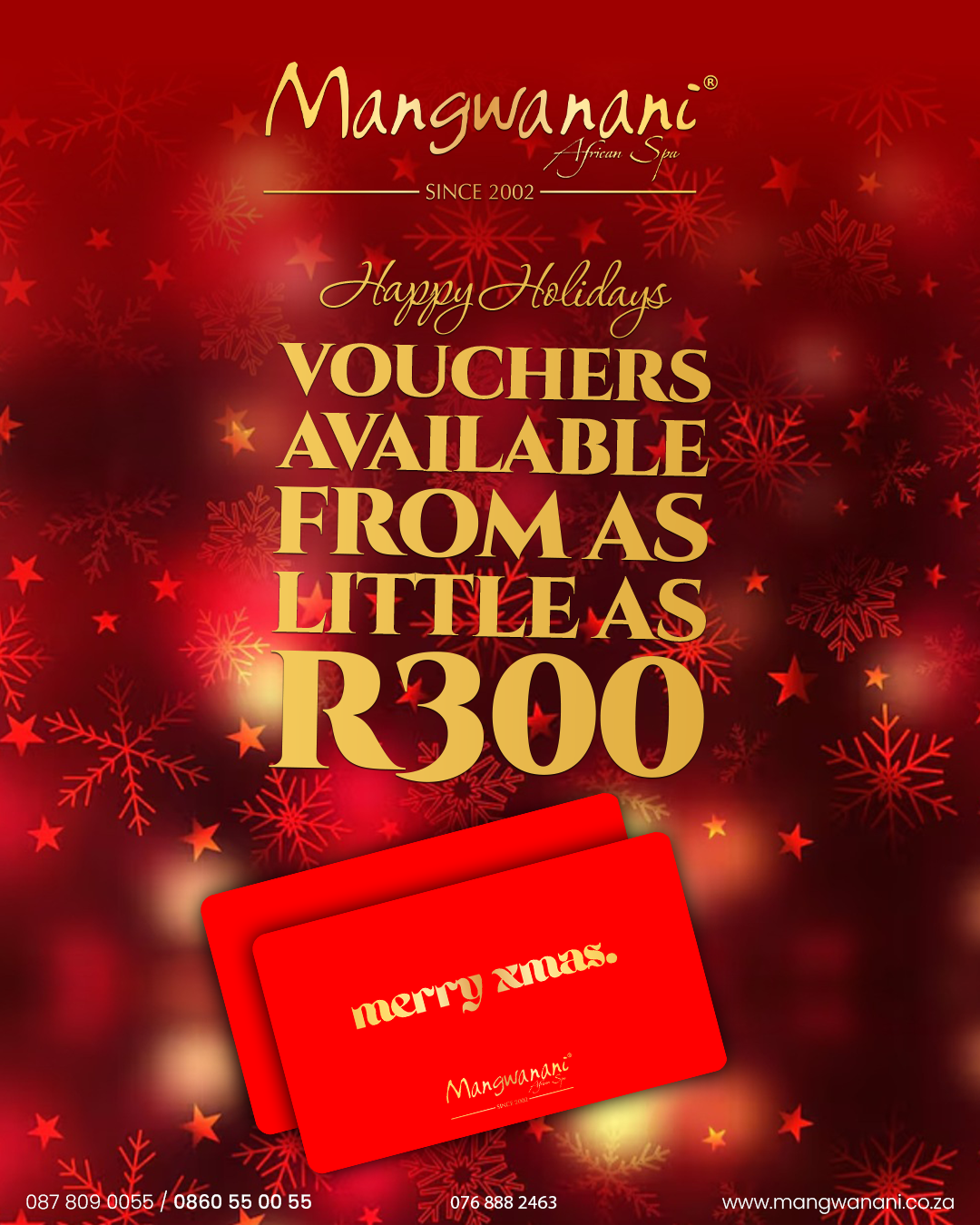 Mangwanani Spa Vouchers