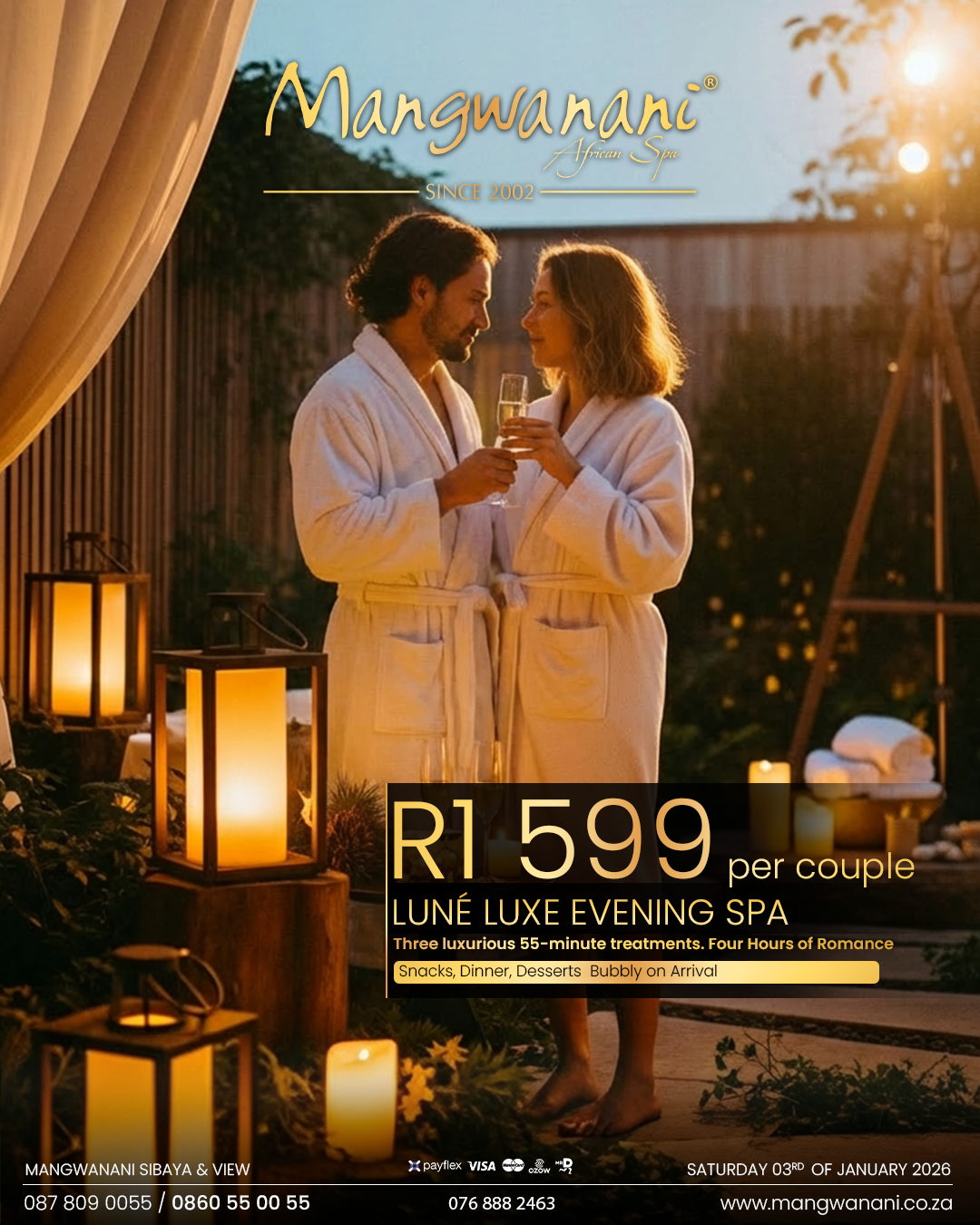 LUNÉ Luxe Evening Spa