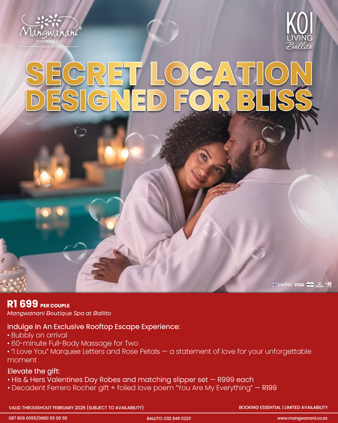Mangwanani Boutique Spa – Ballito: Secret Location Designed for Bliss