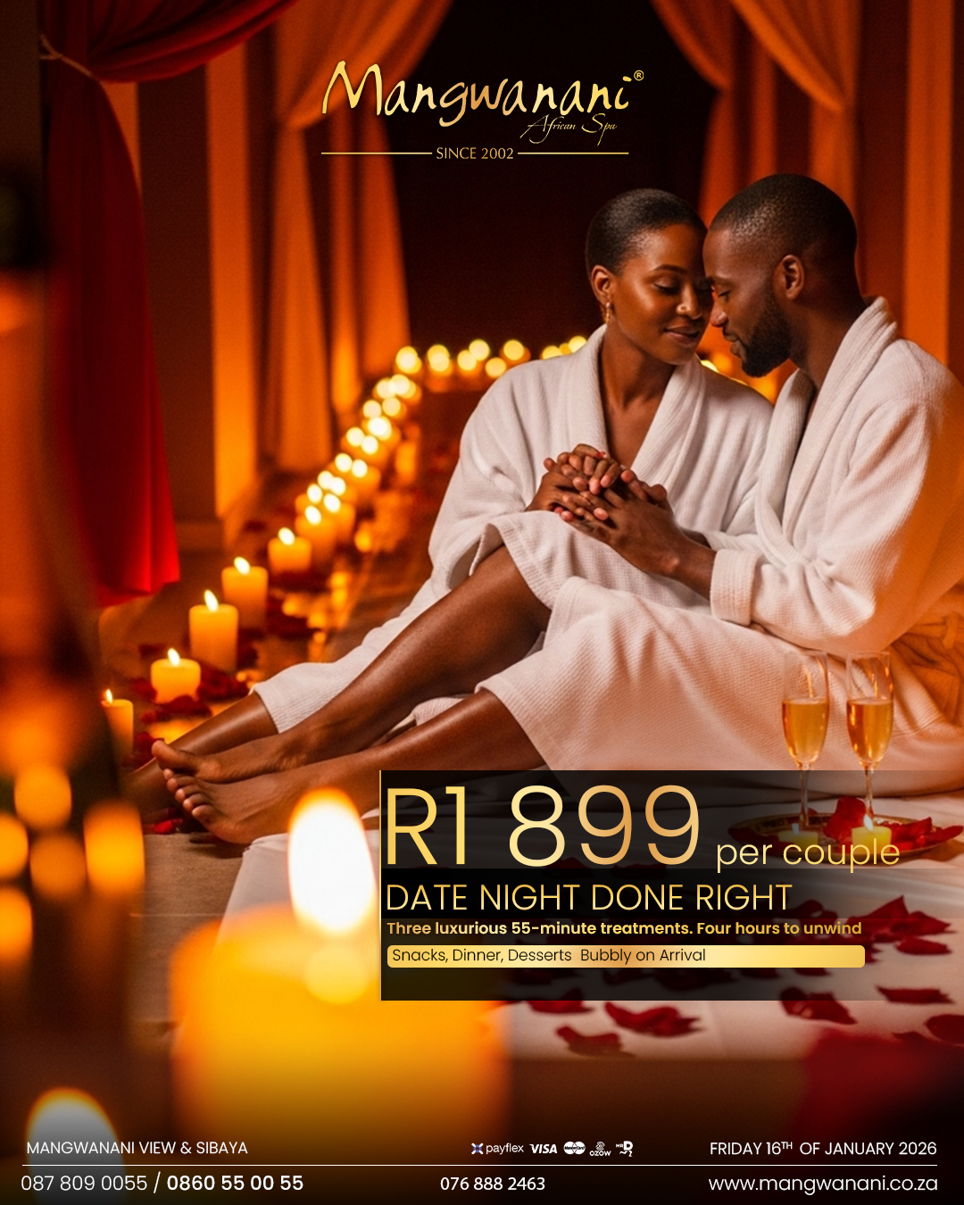 Date Night Spa Experience