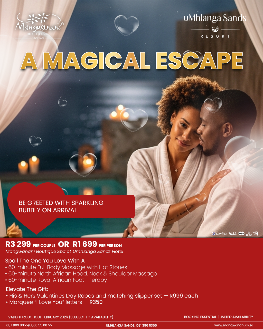 Mangwanani Boutique Spa – uMhlanga Sands Resort A Magical Escape