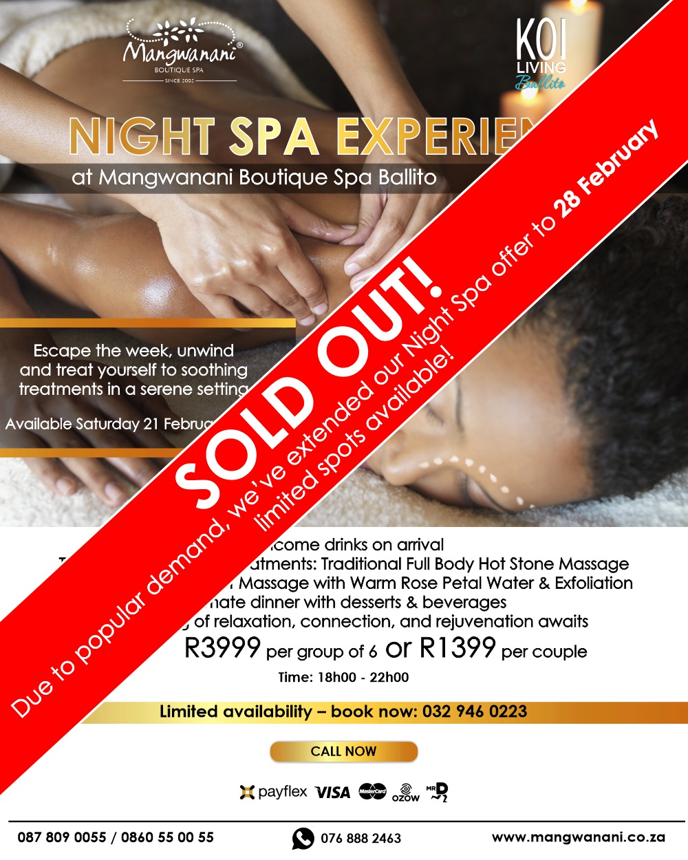 NIGHT SPA EXPERIENCE