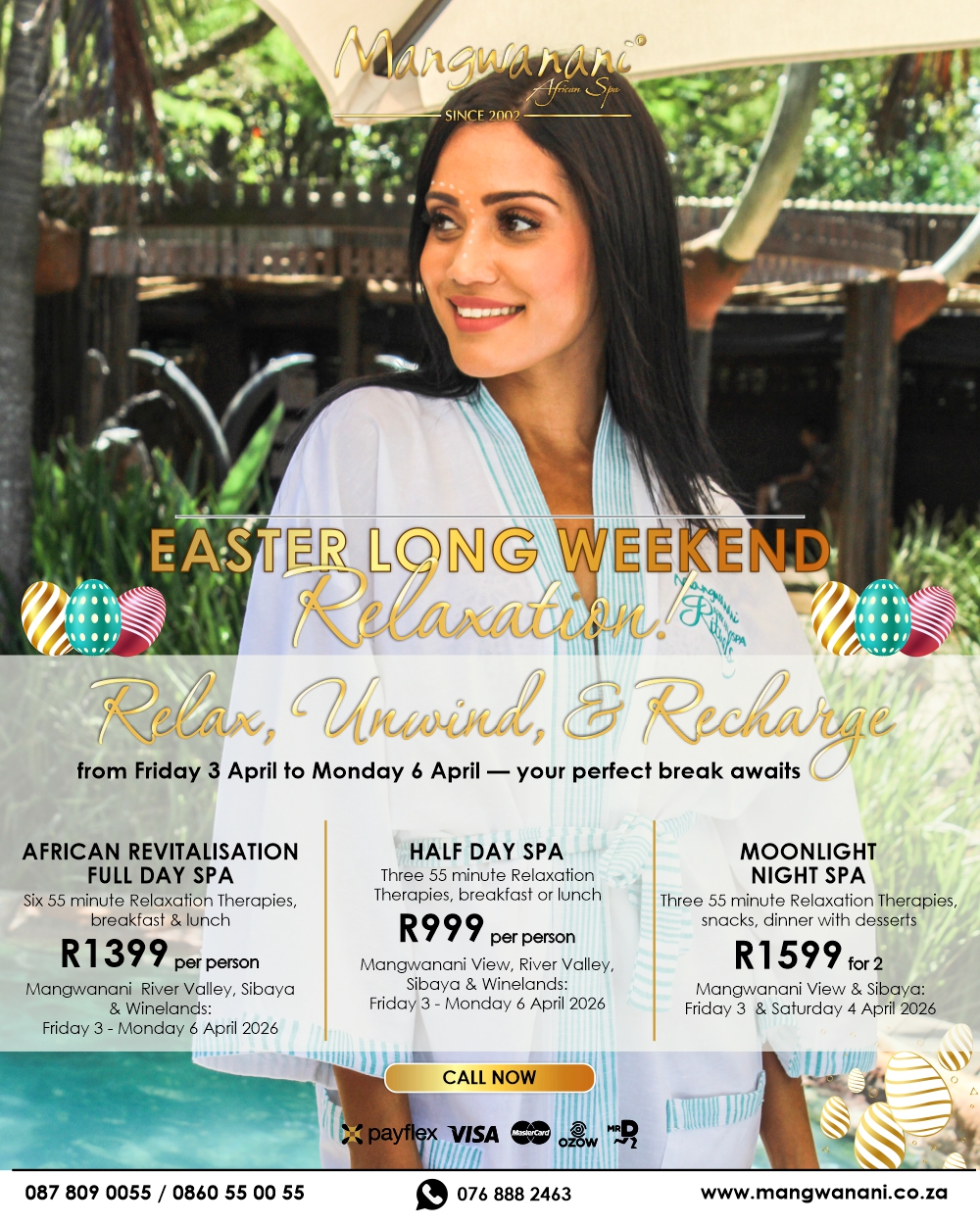 EASTER LONG WEEKEND RELAXATION