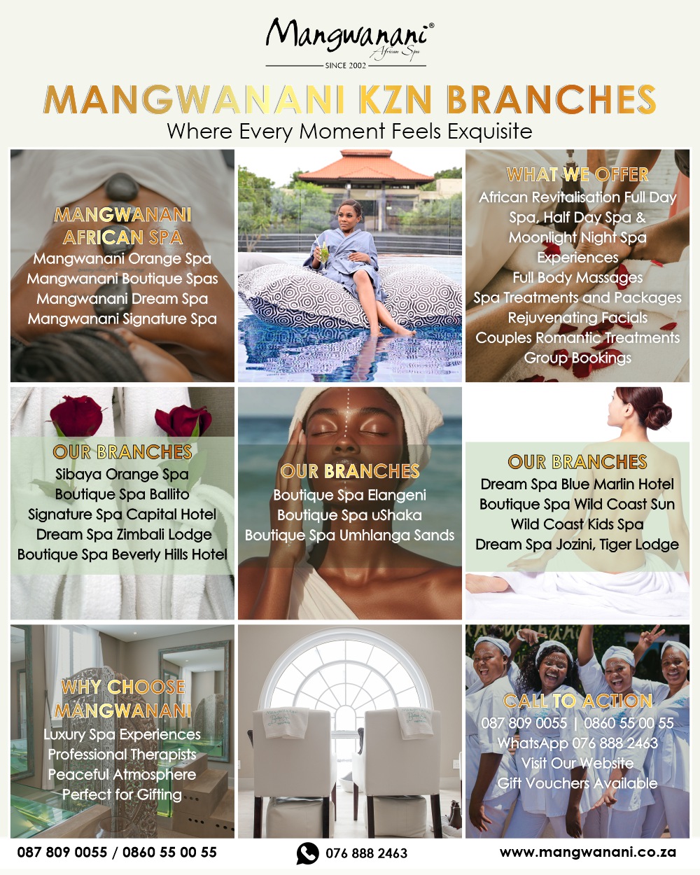 MANGWANANI KZN BRANCHES