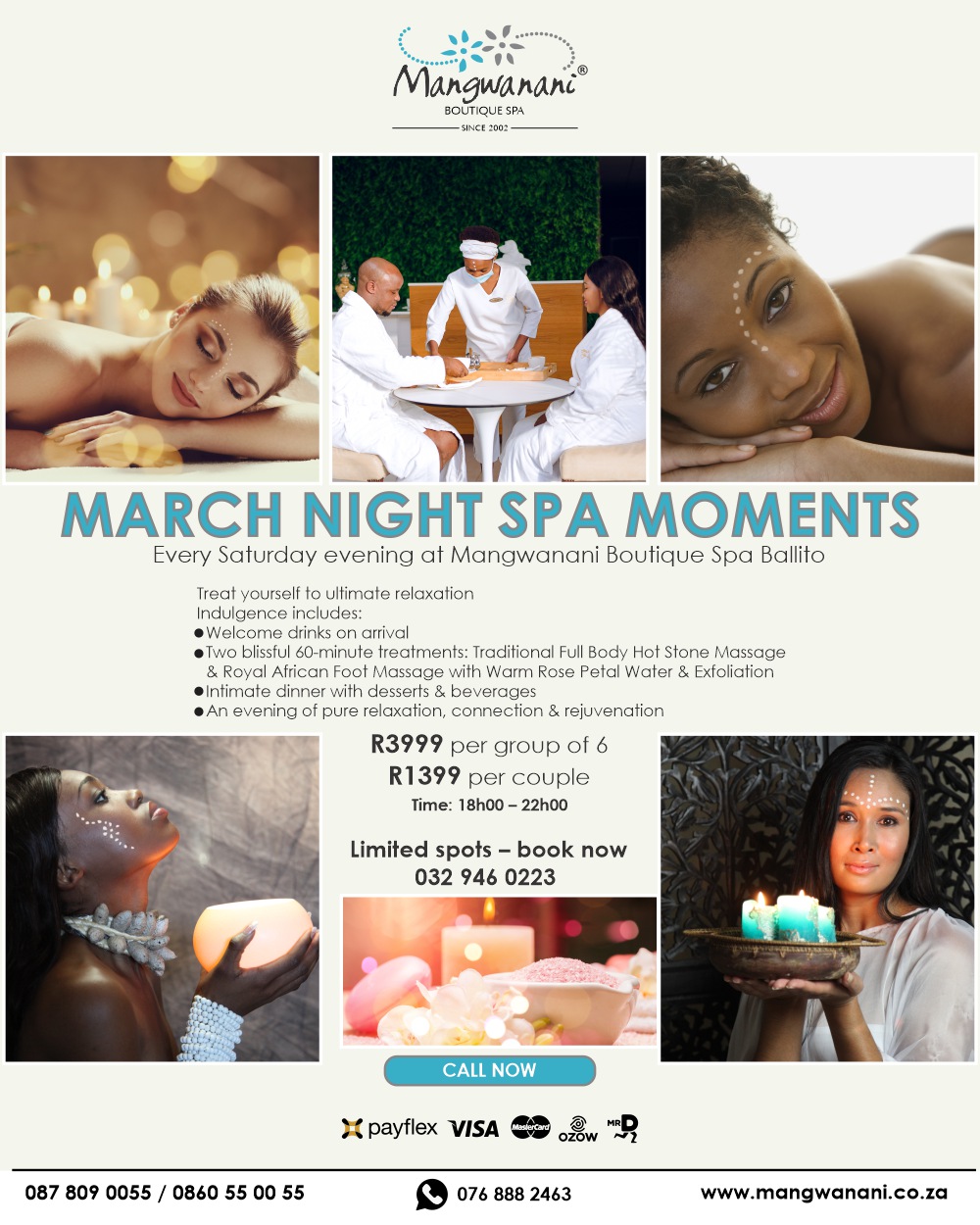 MARCH NIGHT SPA MOMENTS