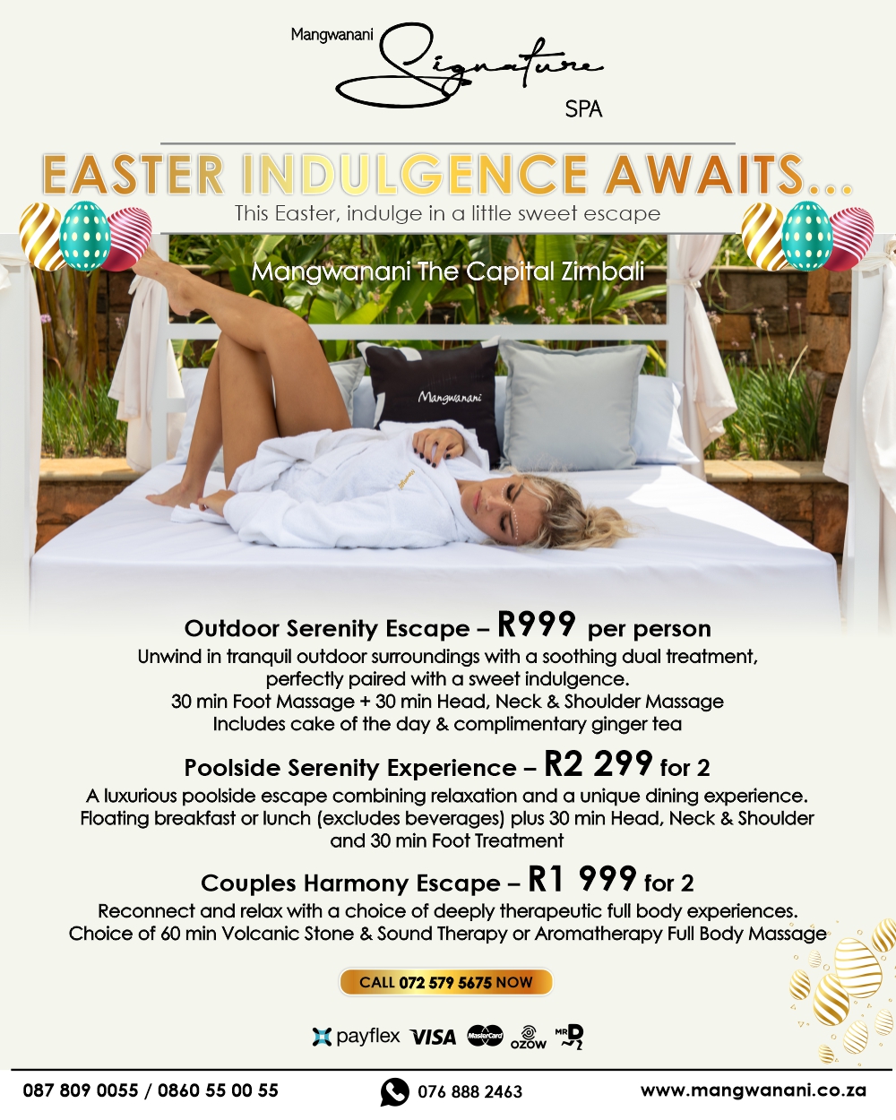 The Capital Zimbali Easter Offers