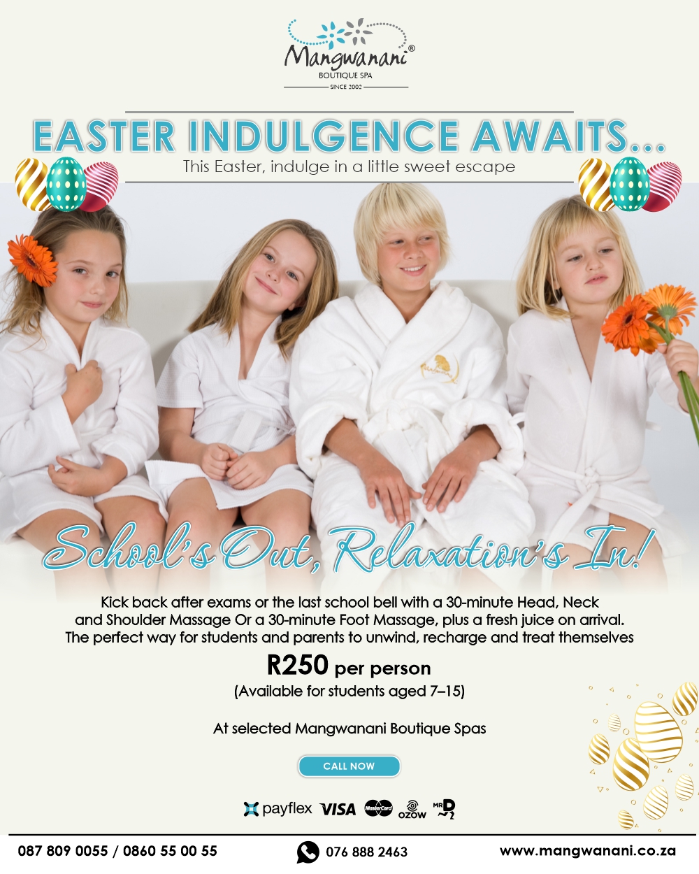 Kids Easter Boutique Spa Package