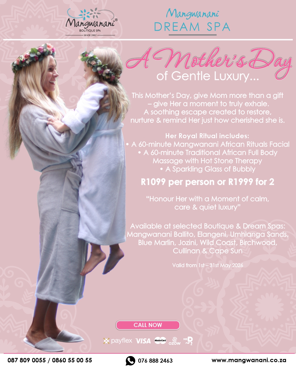 A Mother’s Day of Gentle Luxury...