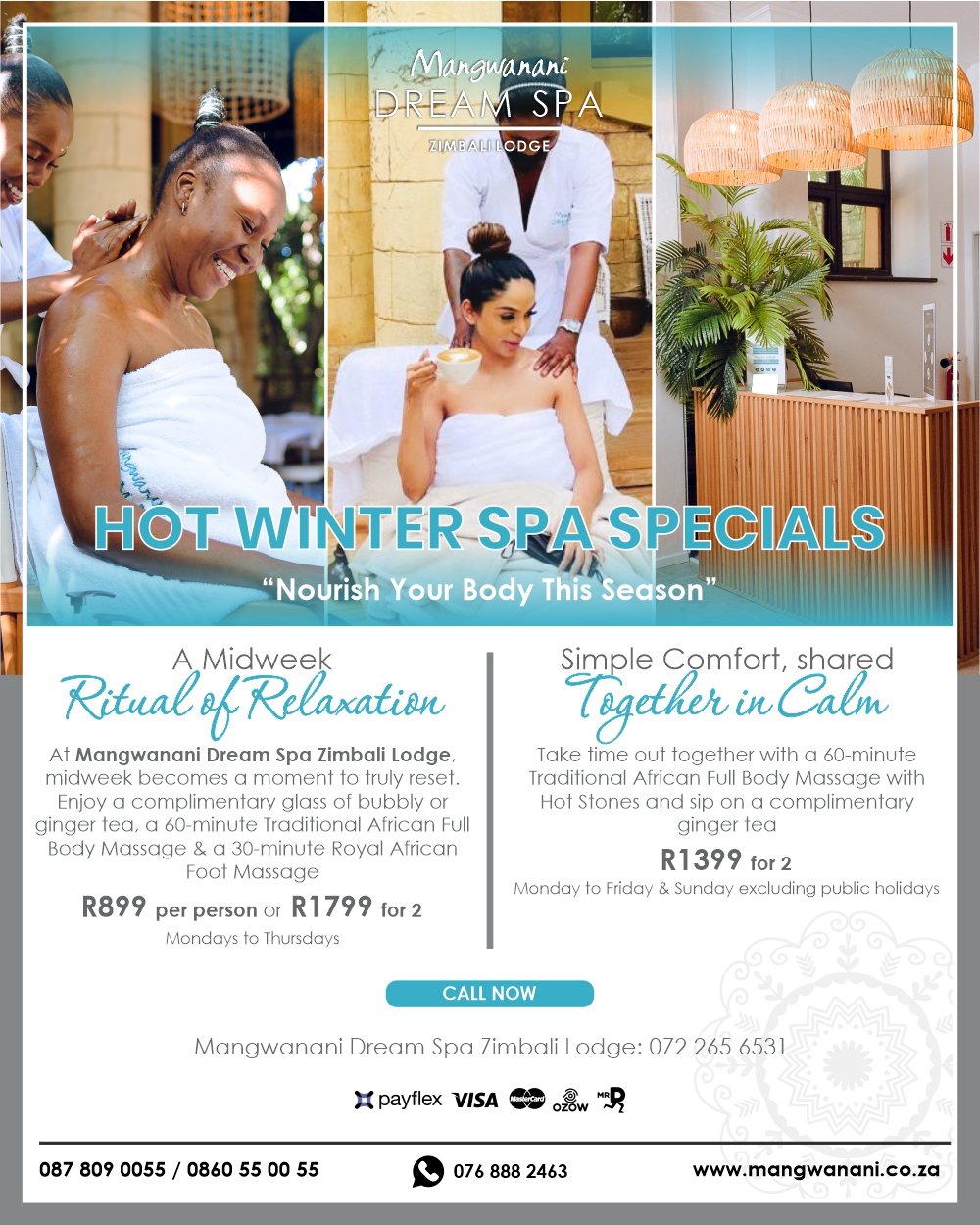 Mangwanani Zimbali Winter Special