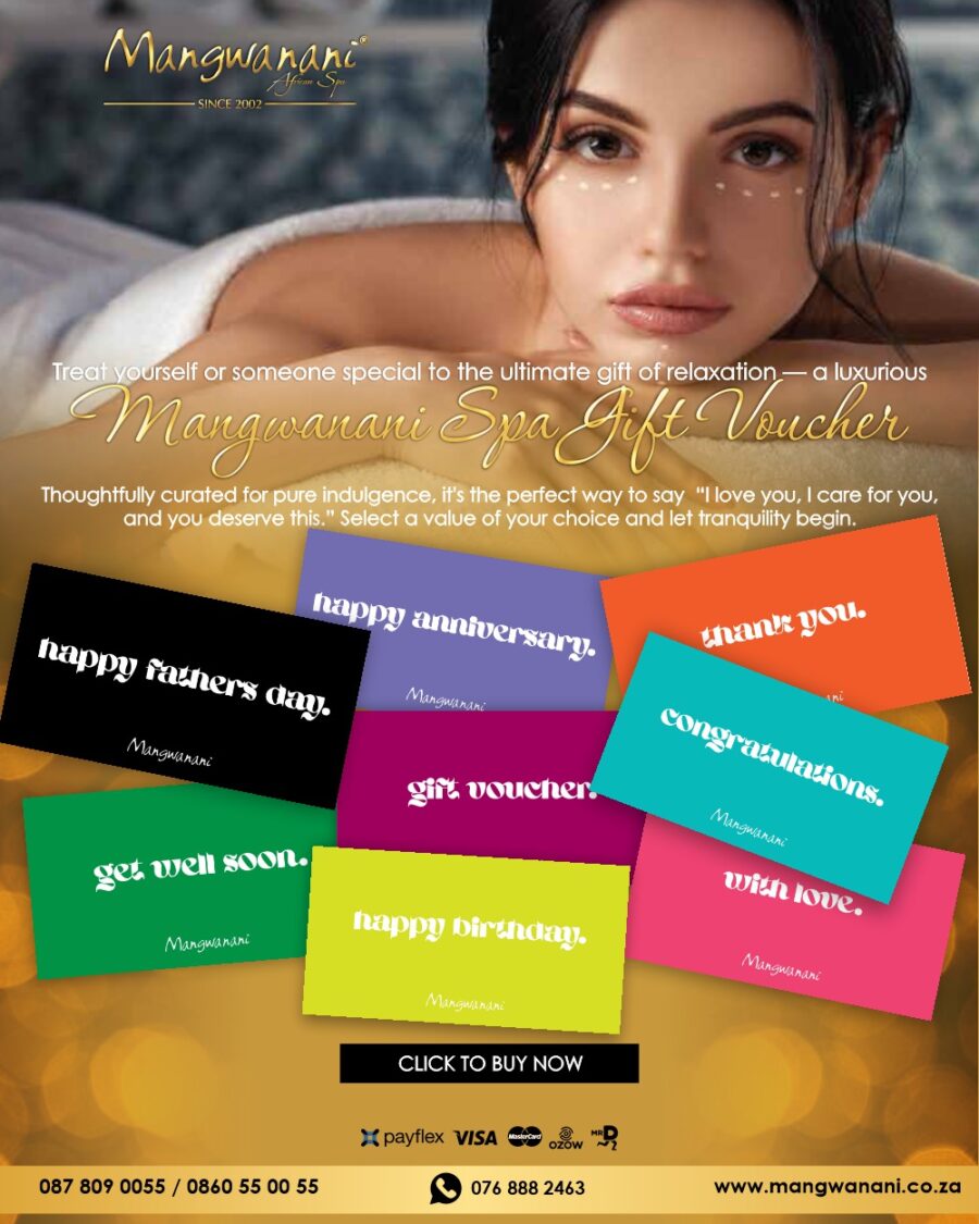 Mangwanani Spa Gift Vouchers
