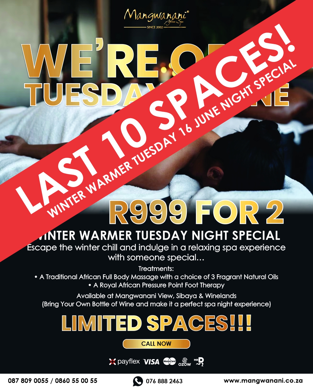 R999 for 2