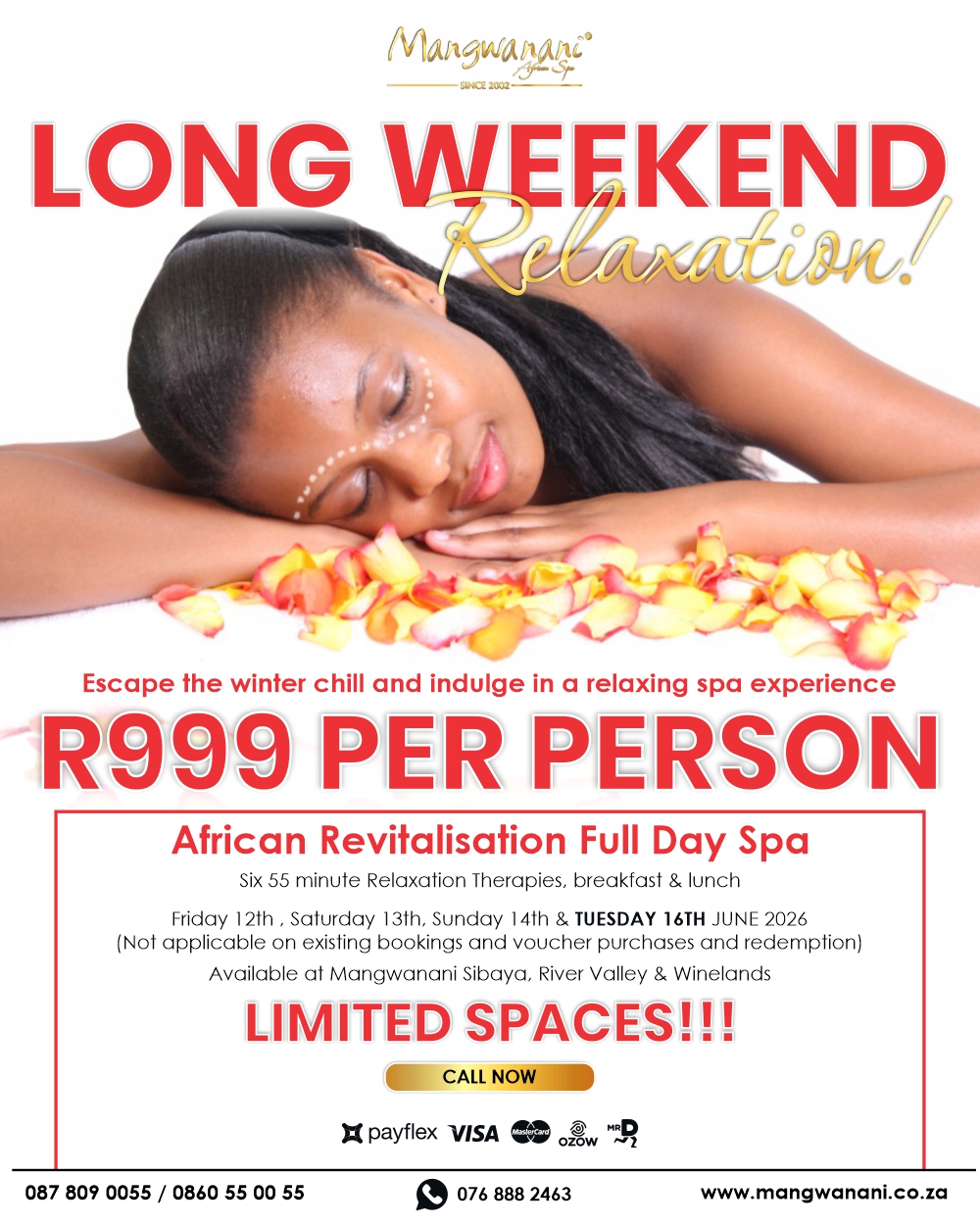 LONG WEEKEND RELAXATION