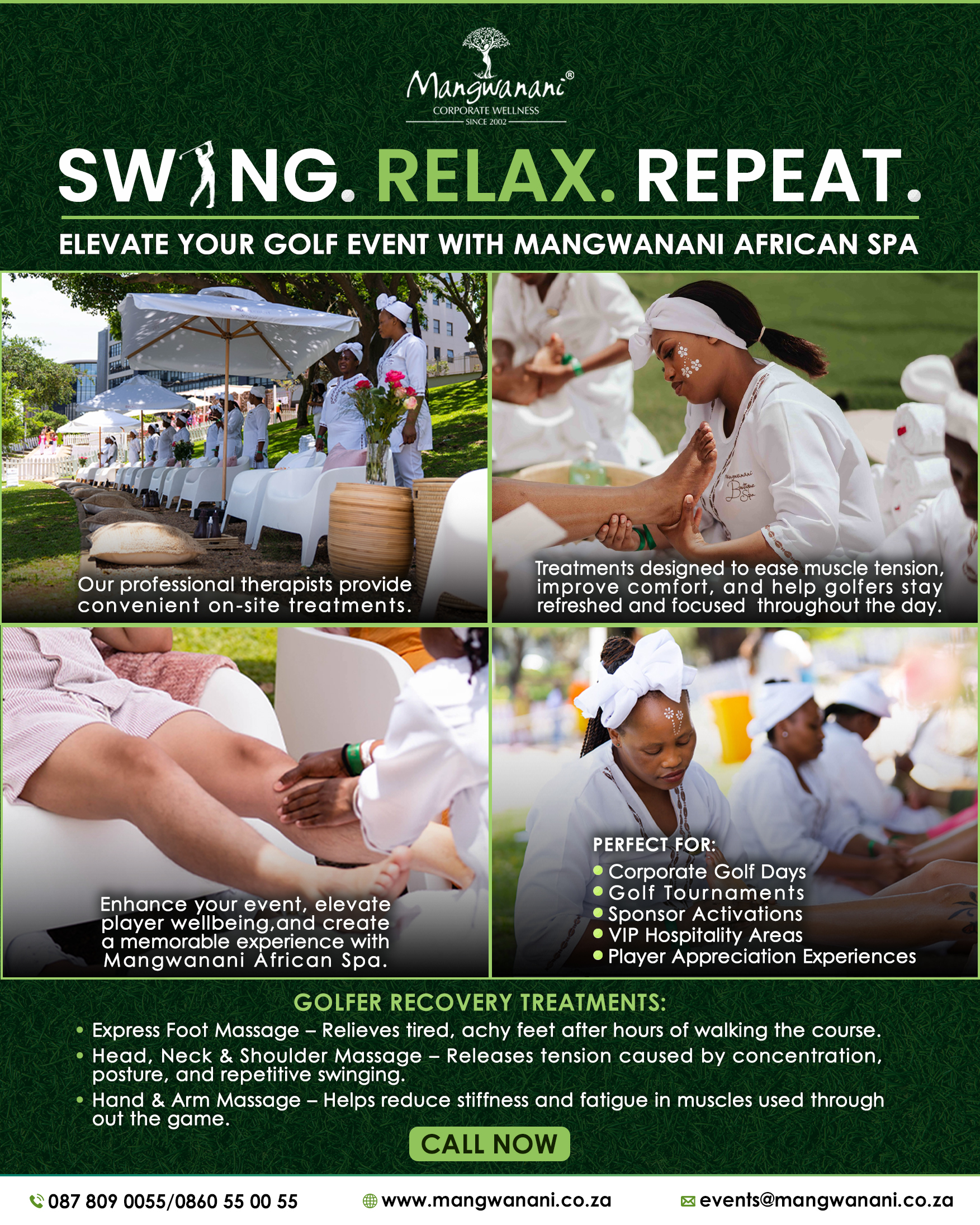 Swing. Relax. Repeat.