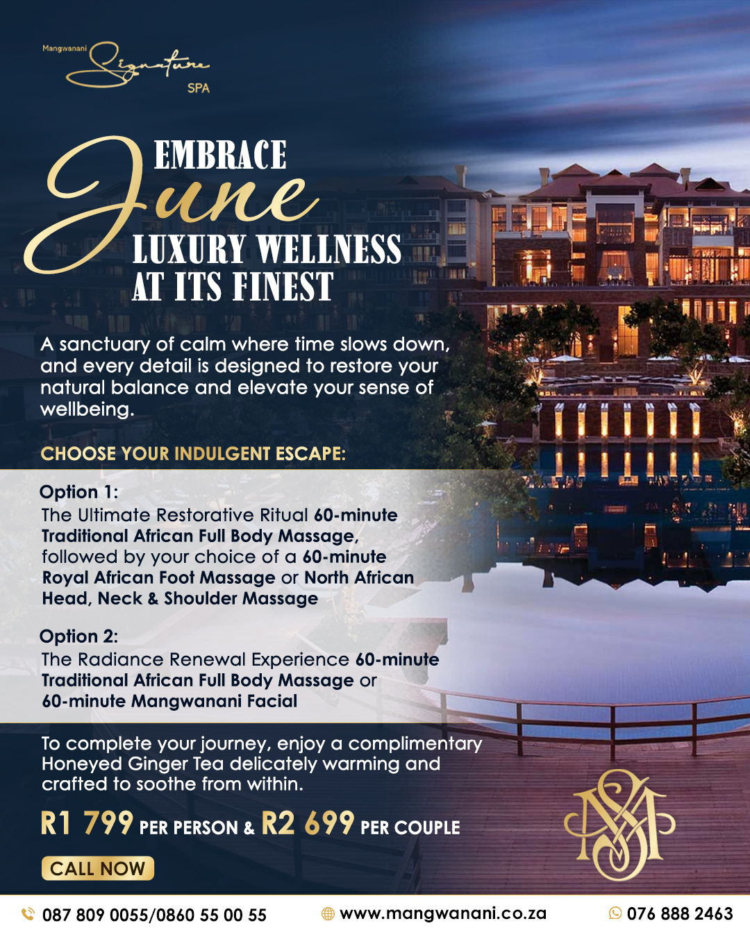 Embrace June Luxury Wellness at Its Finest
