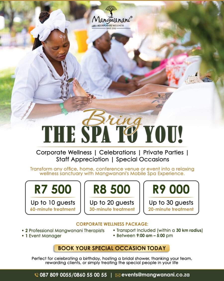 Mangwanani Mobile Wellness Packages