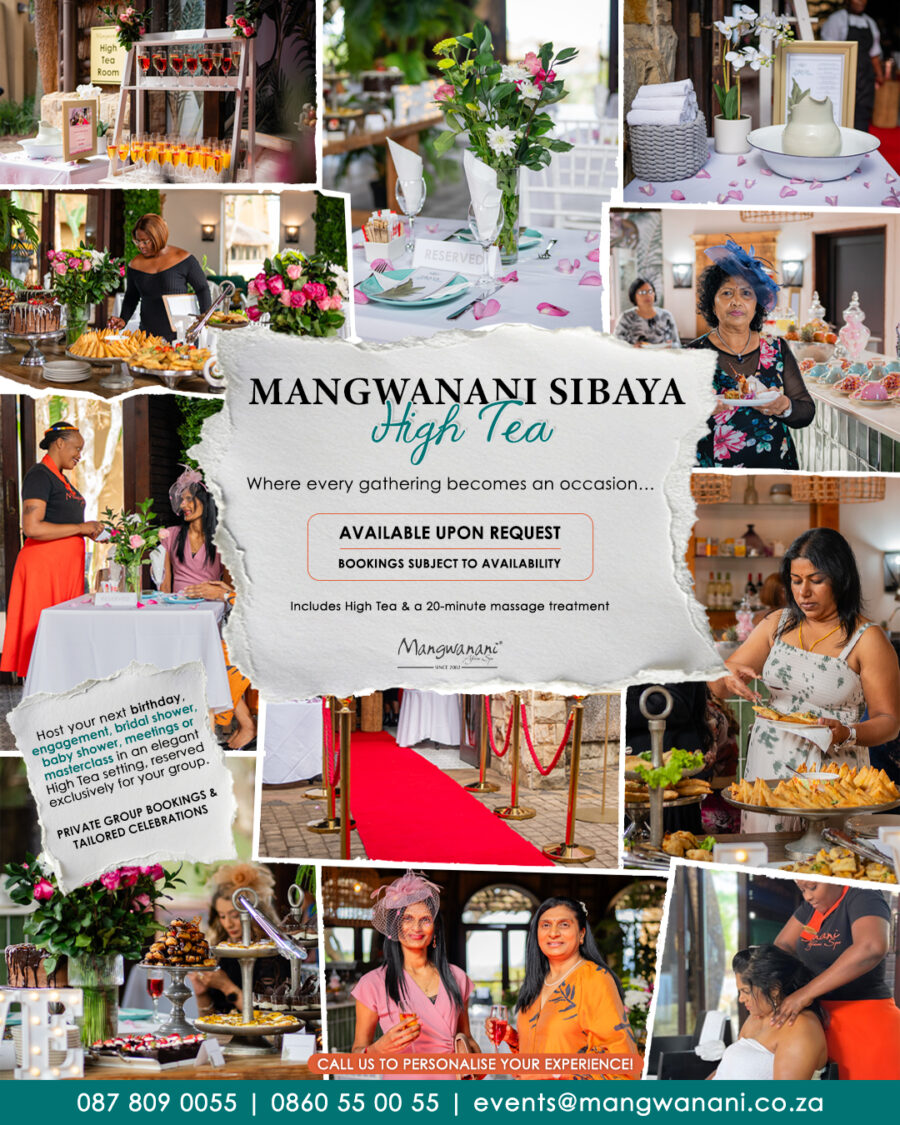 Mangwanani Sibaya High Tea
