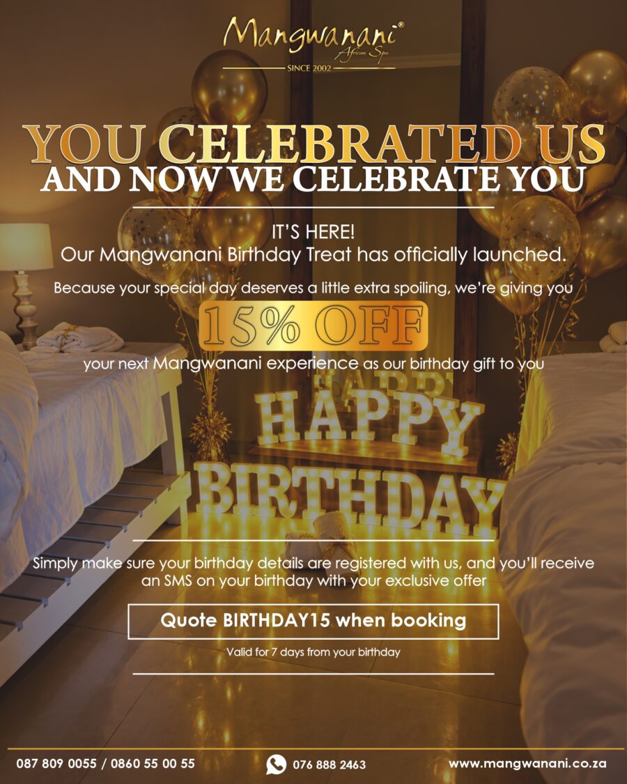 YOU CELEBRATED US, AND NOW WE CELEBRATE YOU.