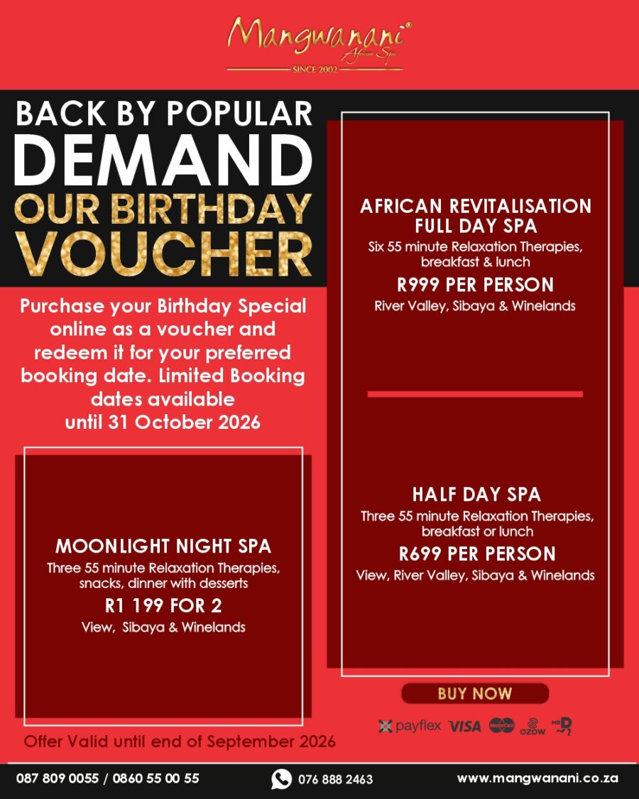 Birthday Voucher Sale