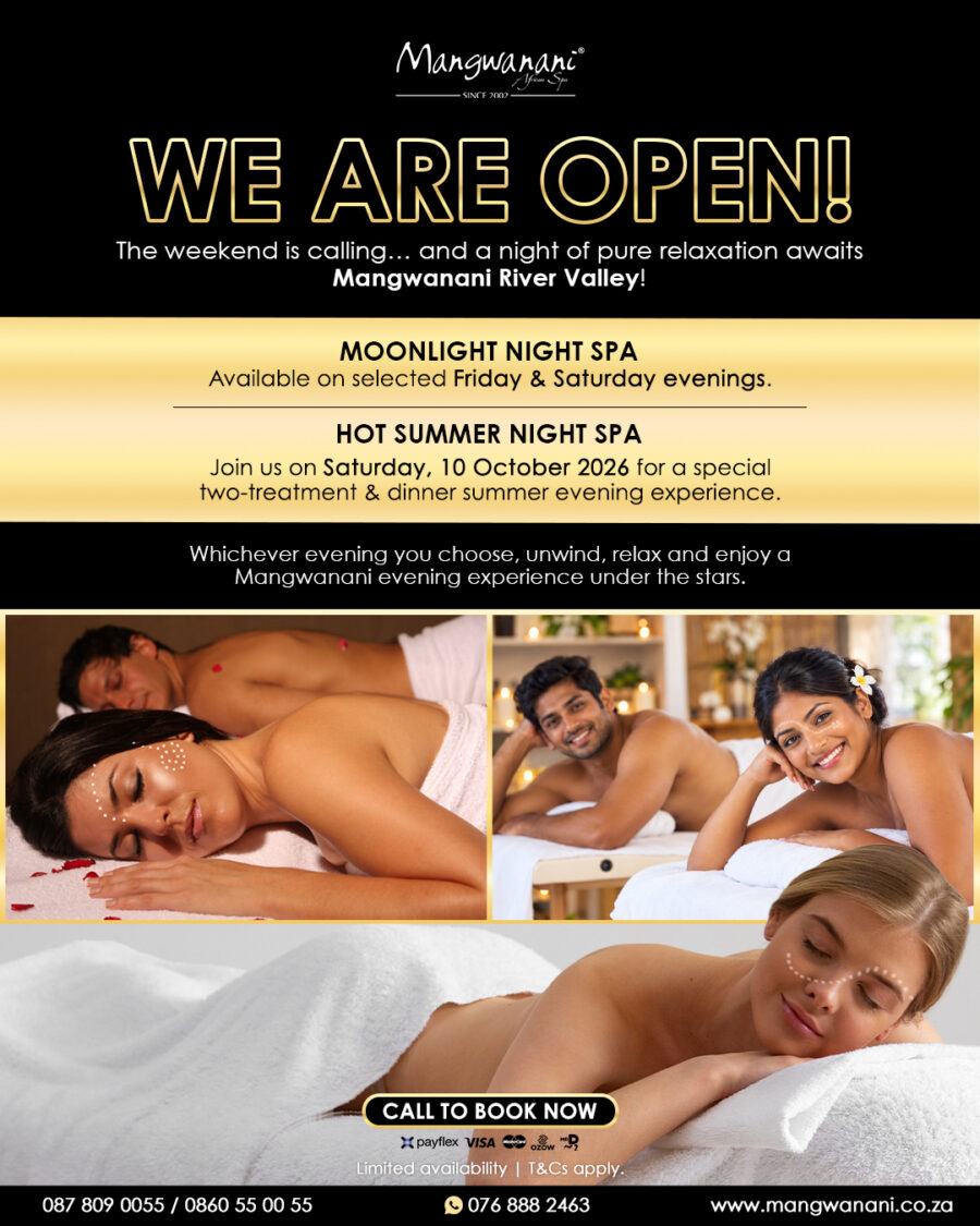 WE ARE OPEN